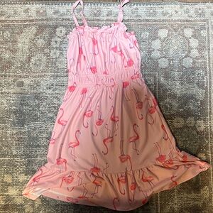 Falls Creek Pink and White Dress